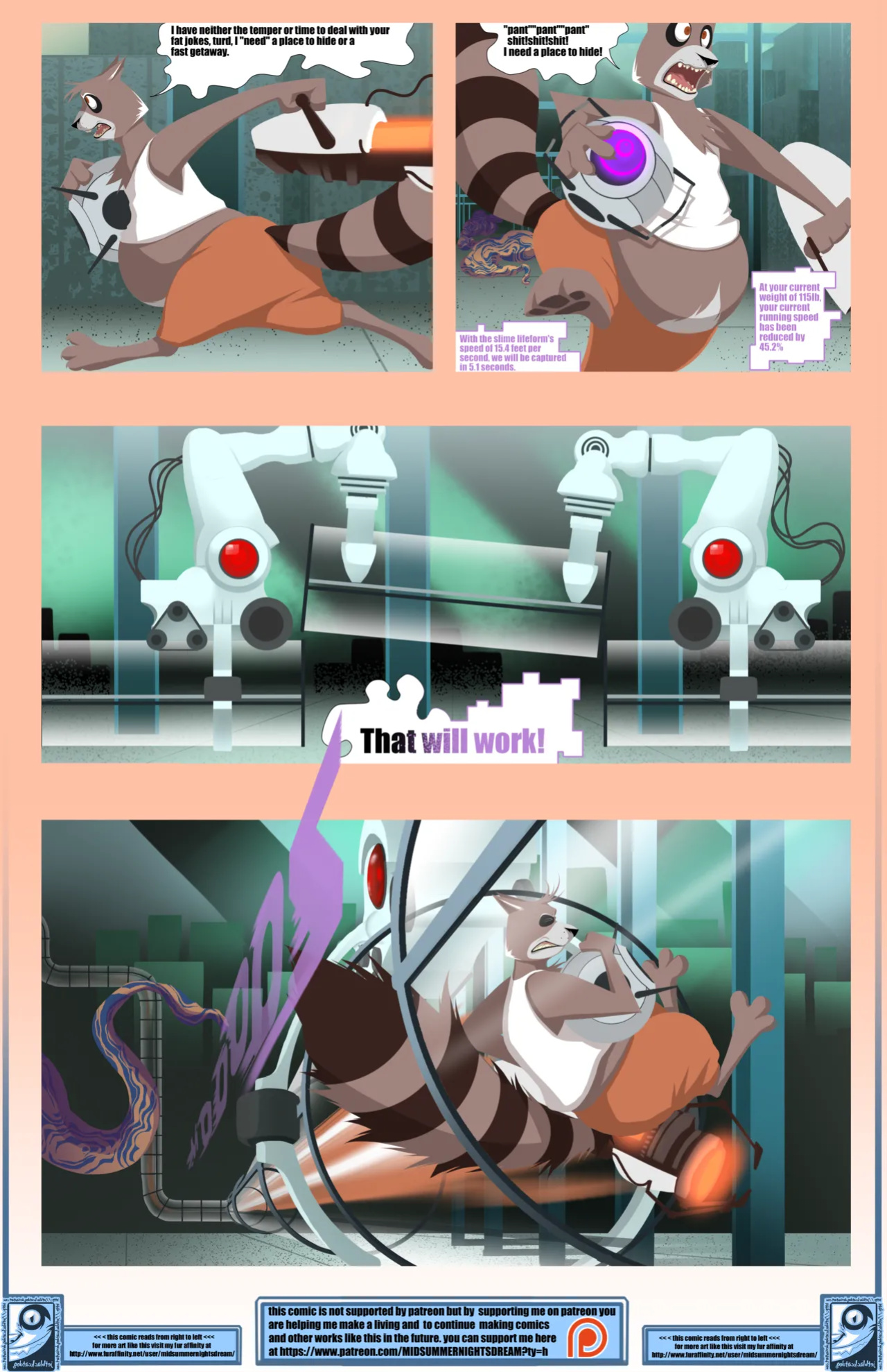 [Jetblackcatdog] Portal Comic Part 1: A Lie of Cake
