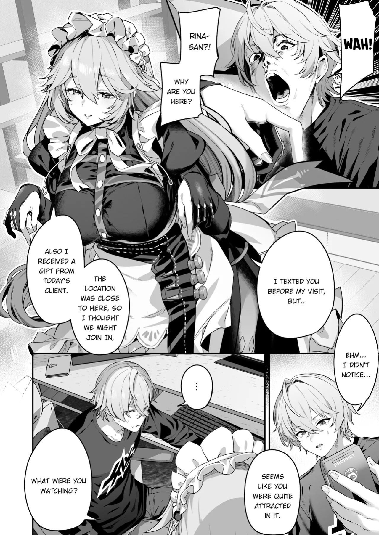 [Horumon Curry (Tobimura)] Maid-chou Rina no Tokubetsu Ura Service (Zenless Zone Zero)