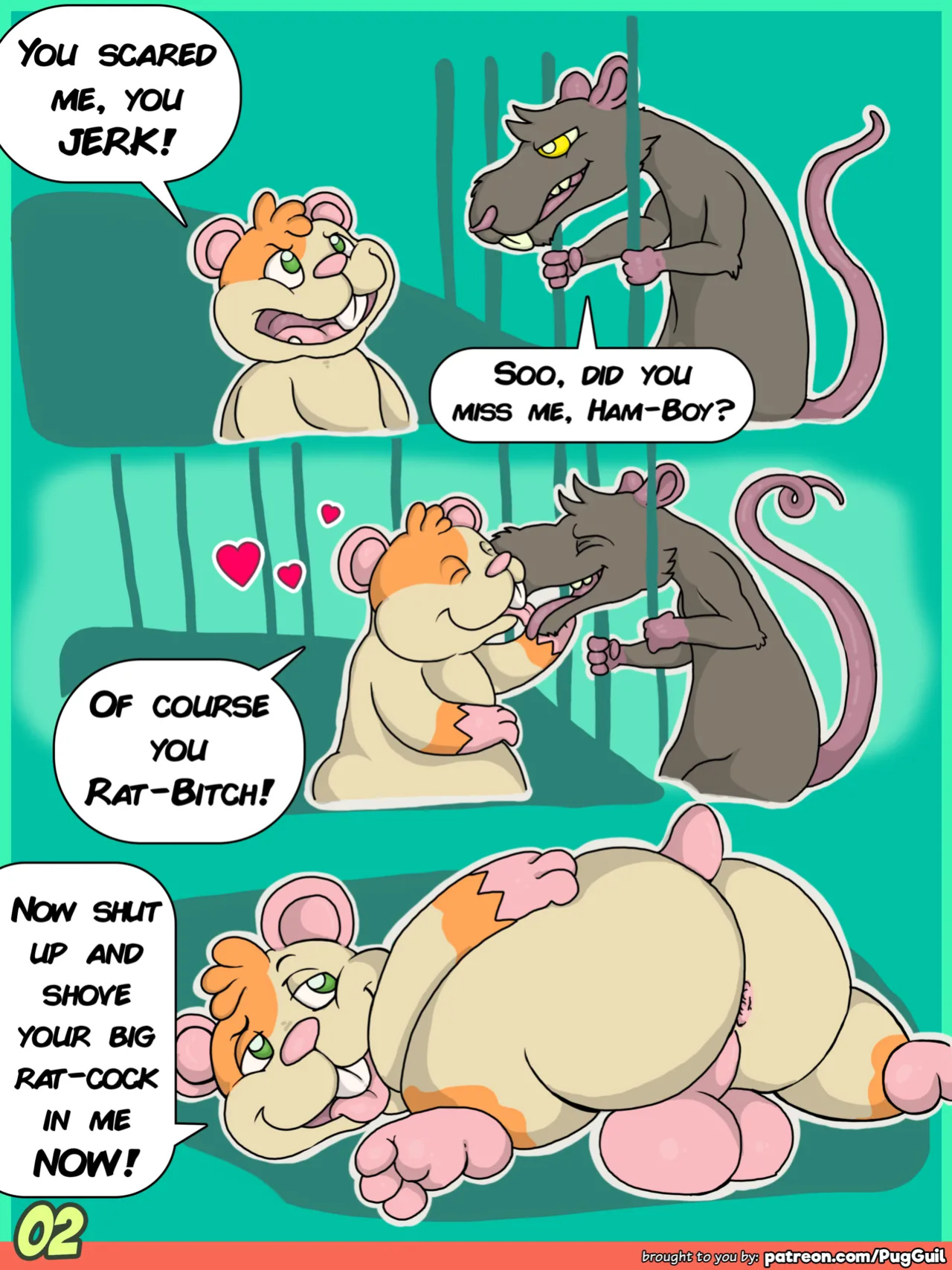 [PugGuil] Caged!!