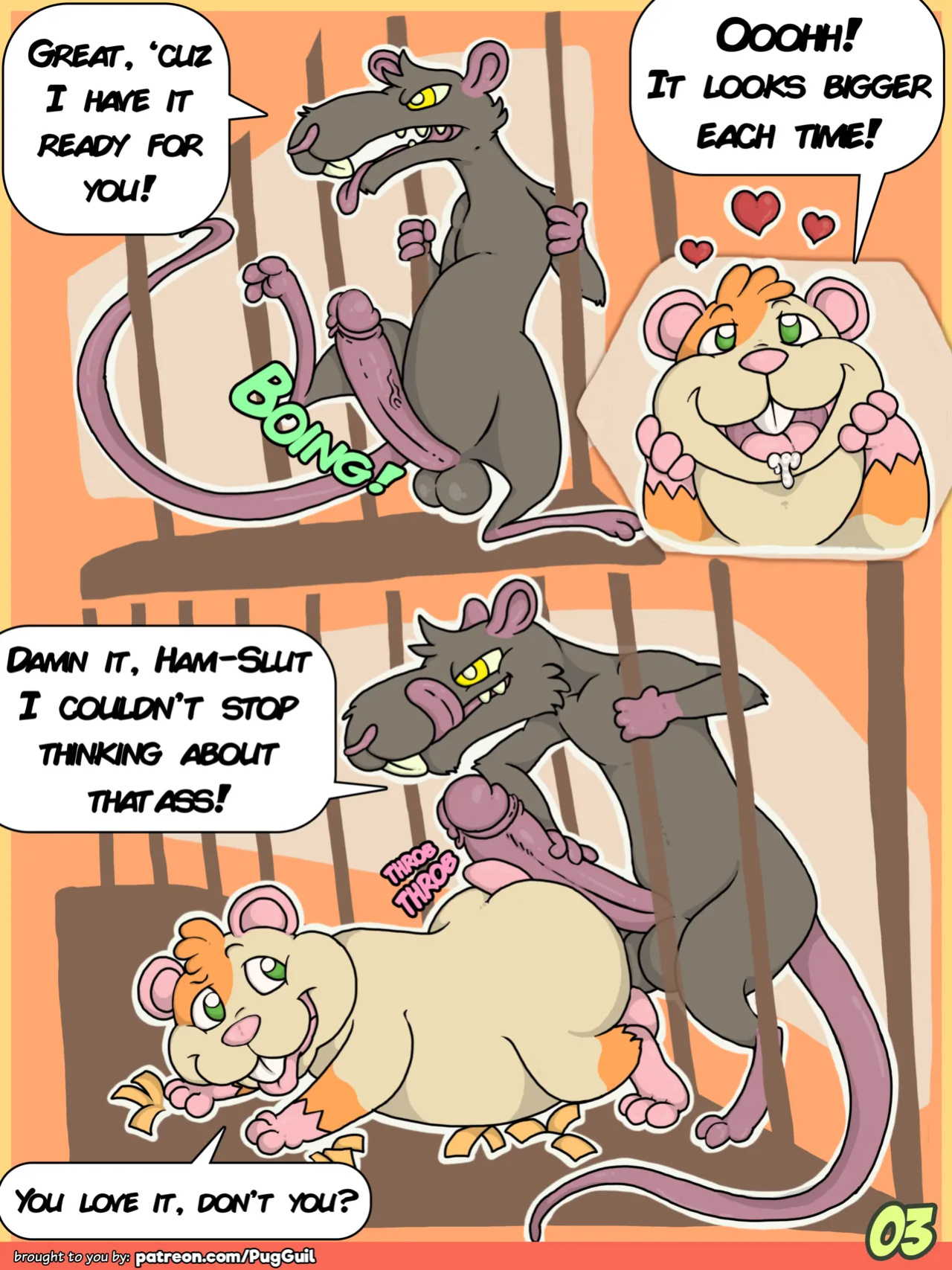[PugGuil] Caged!!