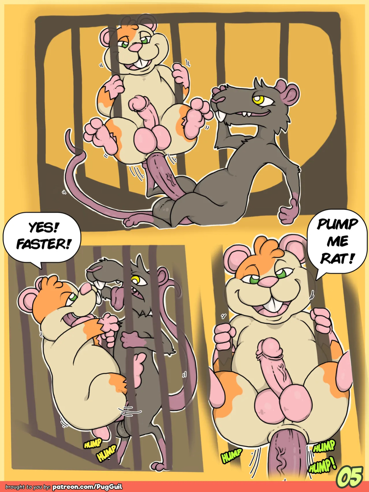[PugGuil] Caged!!