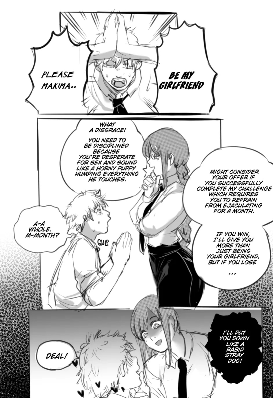 Makima's No Nut QNovermber Challenge (RAIZENGAX)