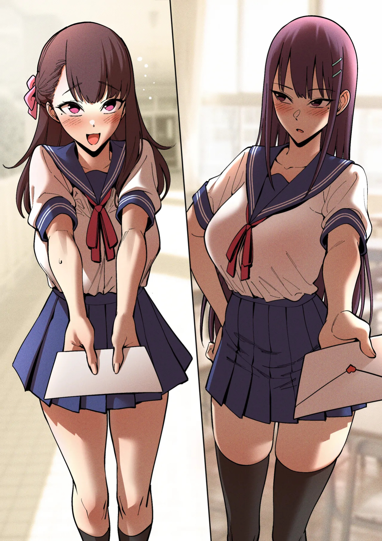 [F.W.ZHolic (FAN)] A Summer Vacation with My Twin Childhood Friends [English, Japanese, Chinese, Textless ]