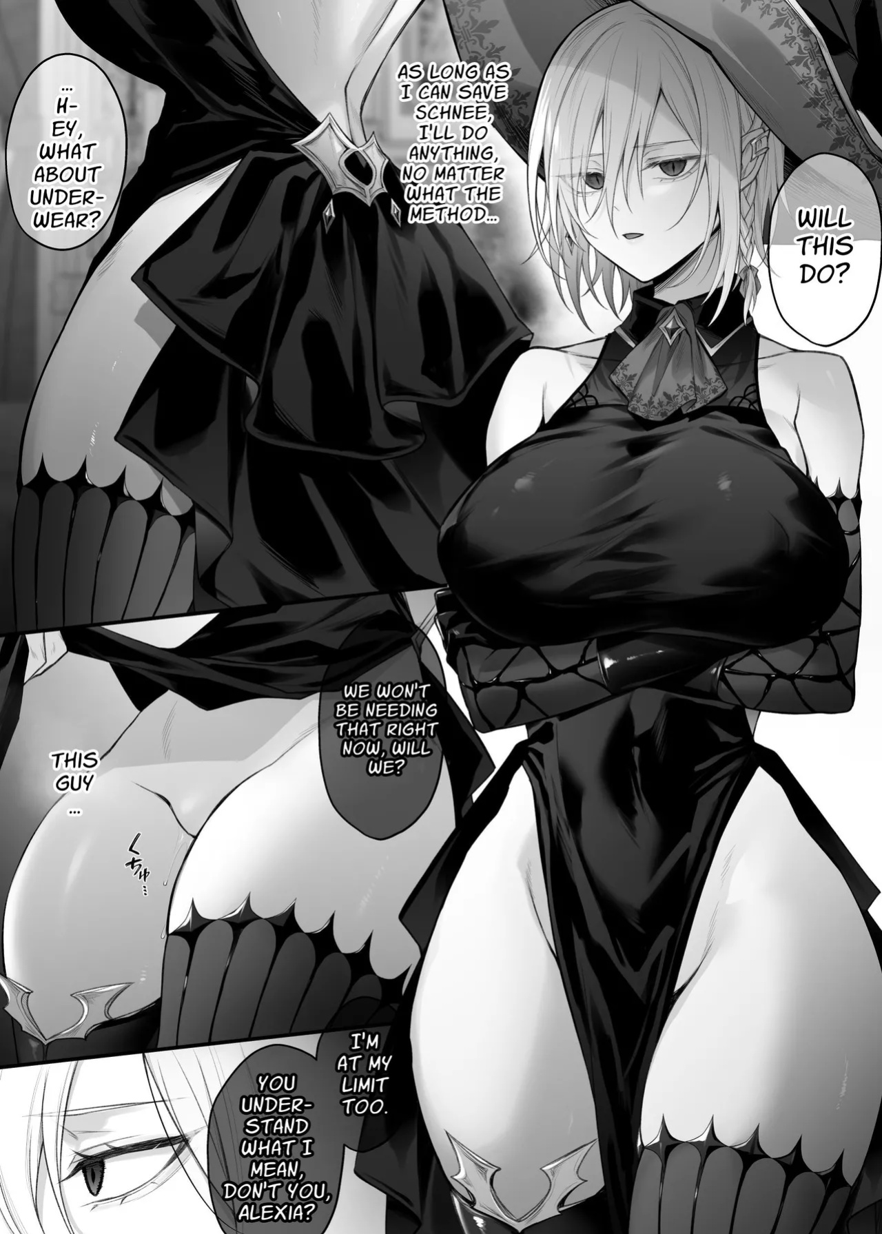 [Niikyuu (Luku)] Juketsu no Majo Alexia wa Mou Otoko ni Modorenai | The Cursed Blood Witch Alexia Can Never Go Back to Being a Man [Kusanuu]