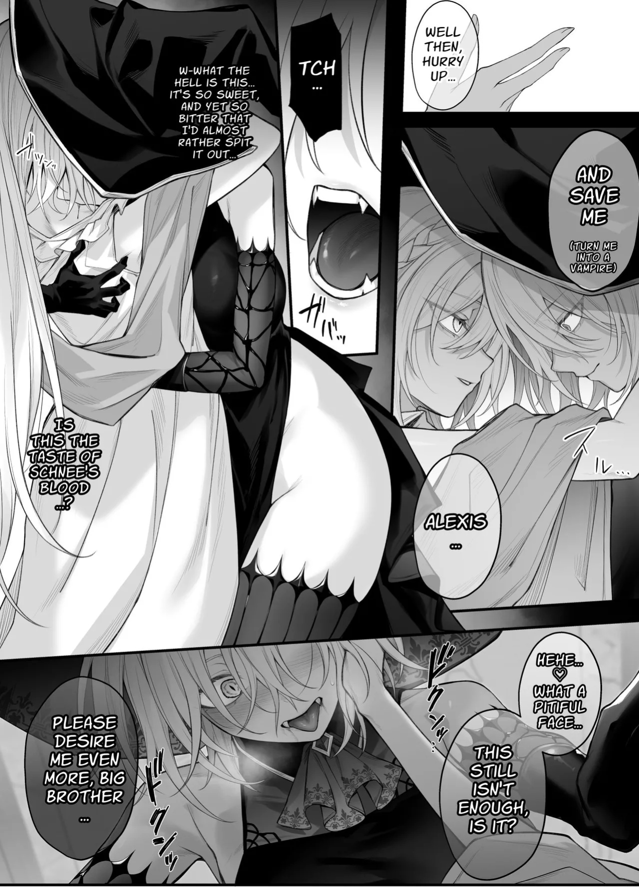 [Niikyuu (Luku)] Juketsu no Majo Alexia wa Mou Otoko ni Modorenai | The Cursed Blood Witch Alexia Can Never Go Back to Being a Man [Kusanuu]