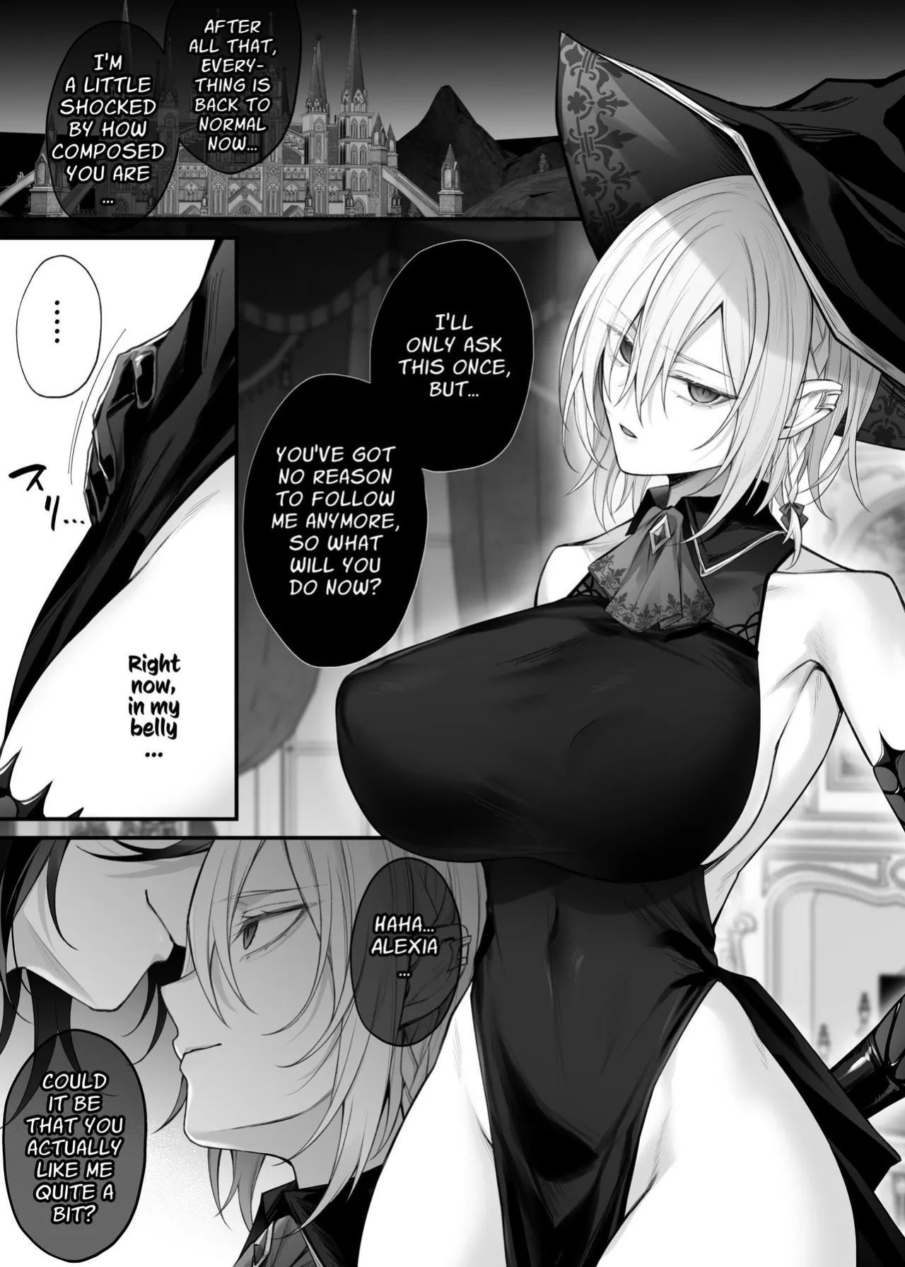 [Niikyuu (Luku)] Juketsu no Majo Alexia wa Mou Otoko ni Modorenai | The Cursed Blood Witch Alexia Can Never Go Back to Being a Man [Kusanuu]