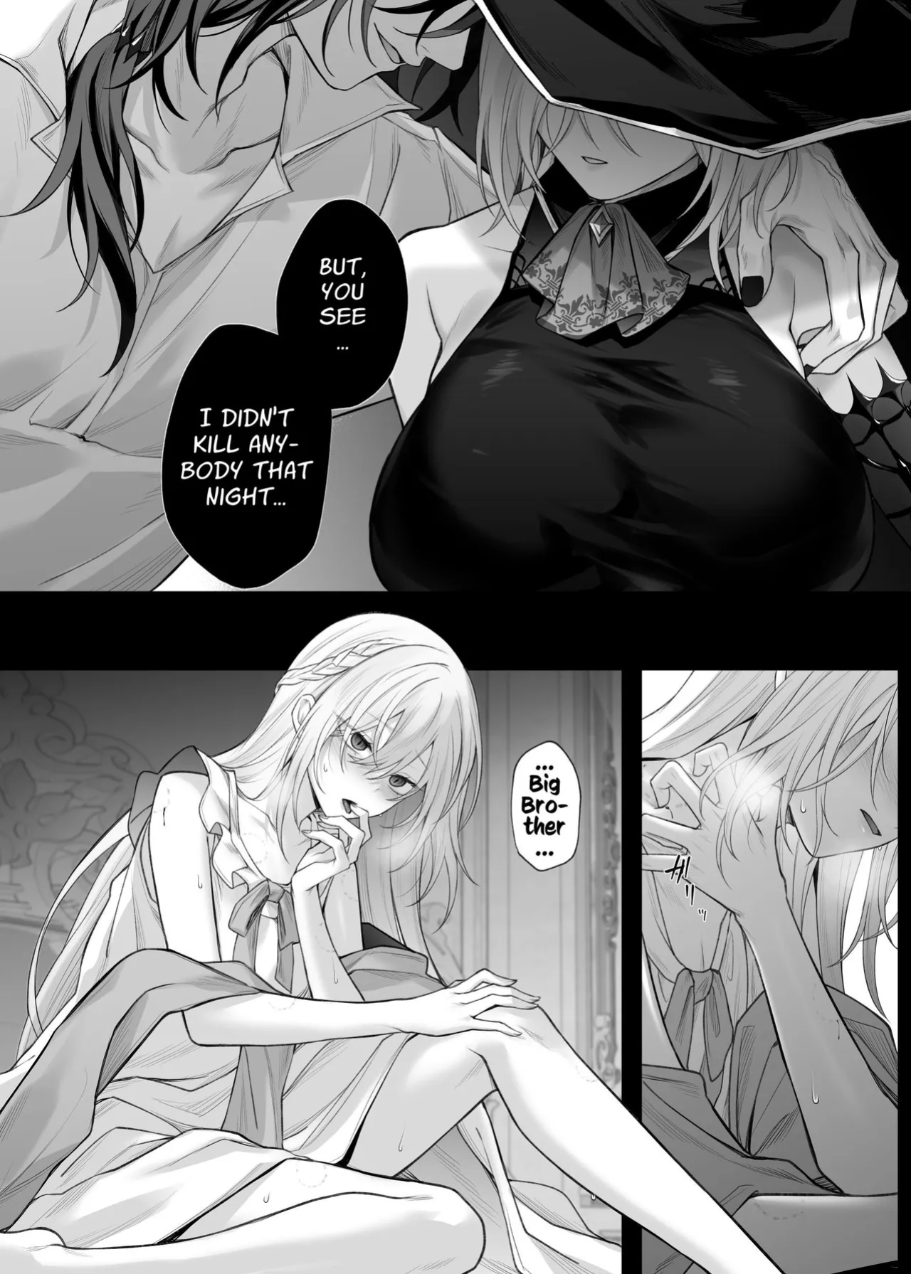 [Niikyuu (Luku)] Juketsu no Majo Alexia wa Mou Otoko ni Modorenai | The Cursed Blood Witch Alexia Can Never Go Back to Being a Man [Kusanuu]