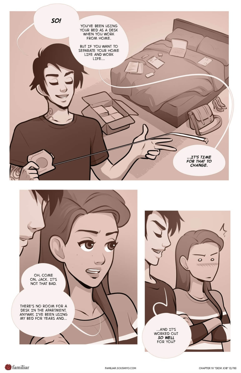Familiar [Soushiyo] - Act 1 - Chapter 07.5 - Desk Job