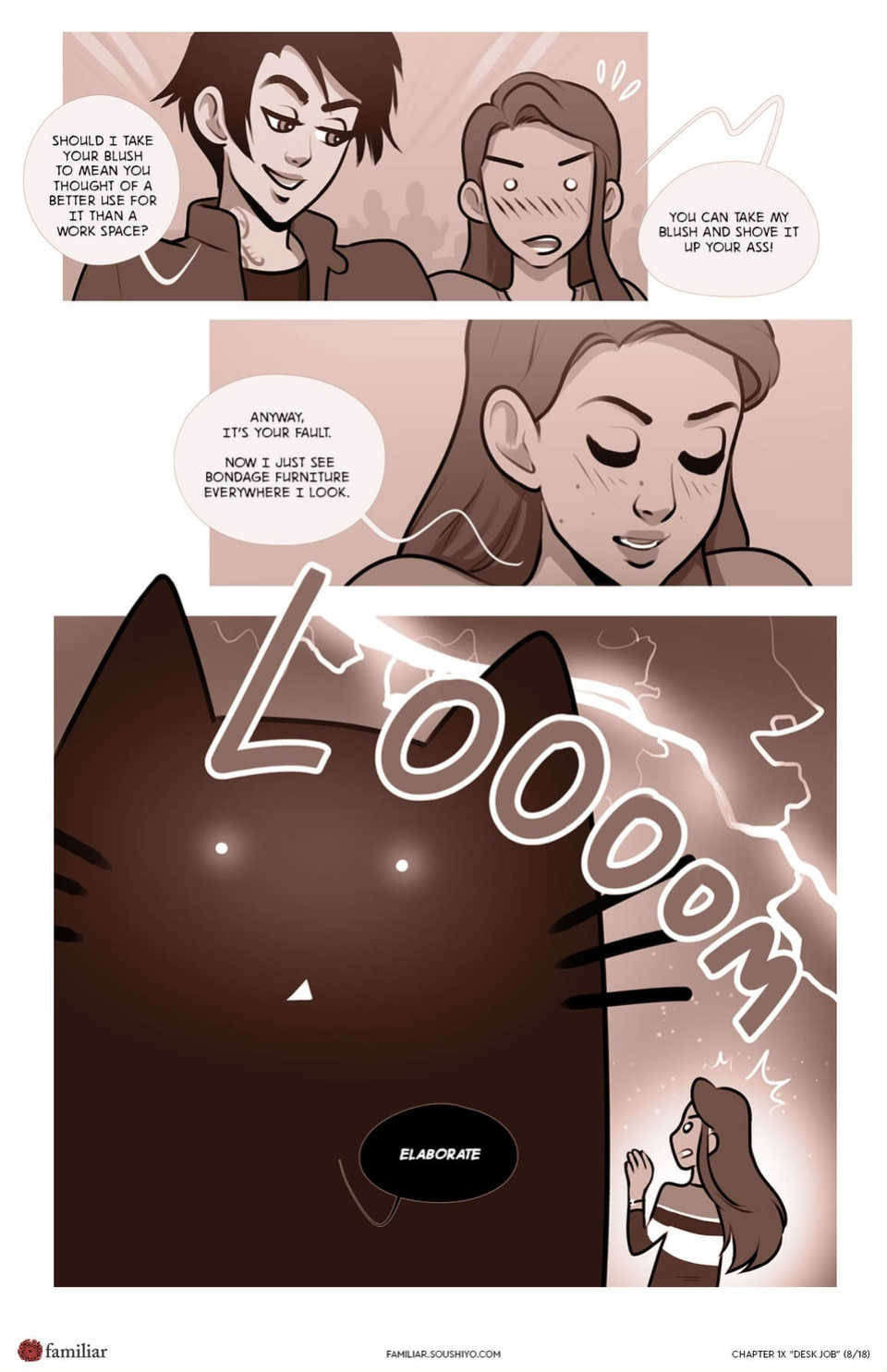 Familiar [Soushiyo] - Act 1 - Chapter 07.5 - Desk Job