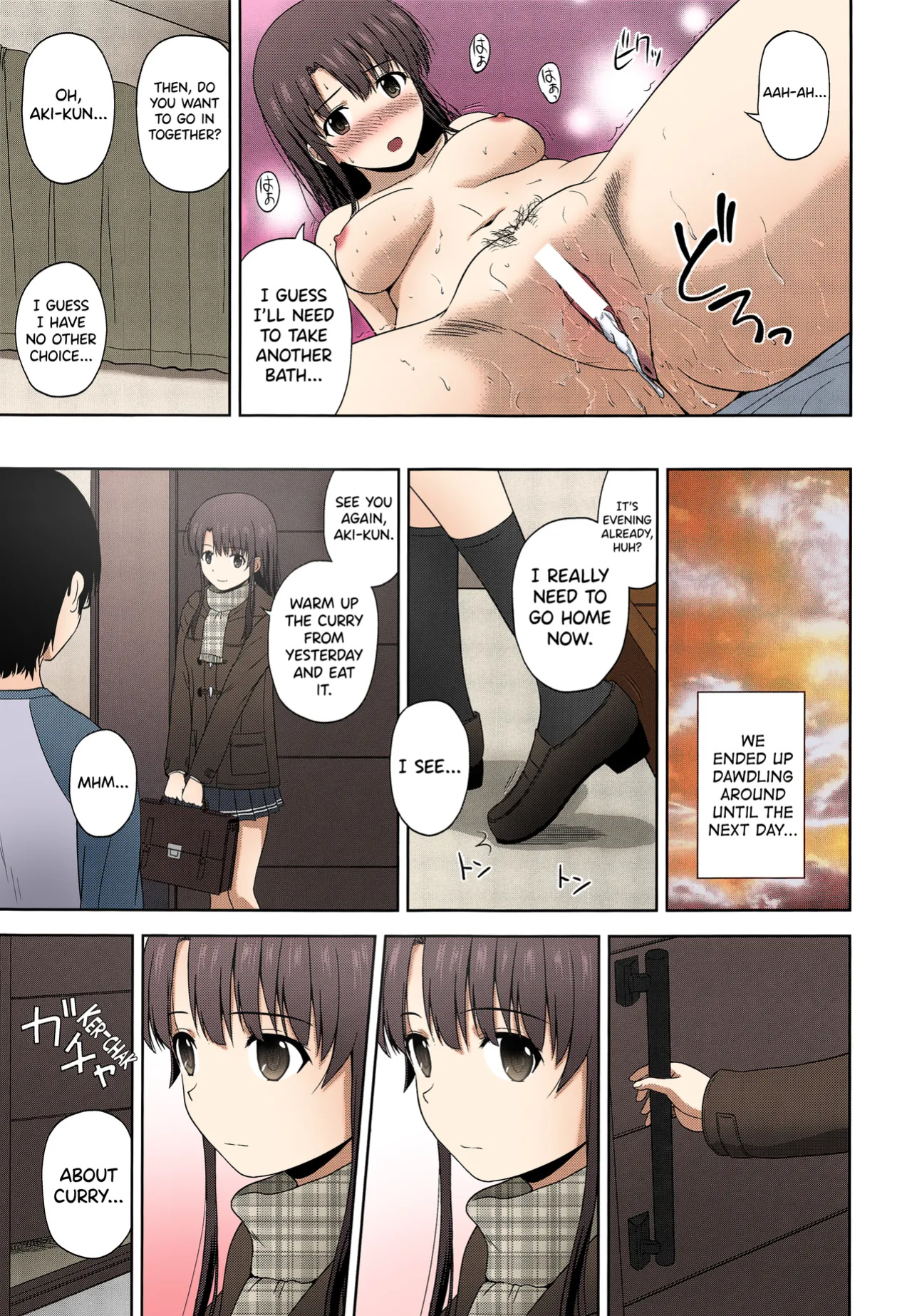 [G-SCAN CORP. (Satou Chagashi)] Kato Megumi no Rinri Shinsakai Append (Saenai Heroine no Sodatekata) [biribiri] [Colorized]