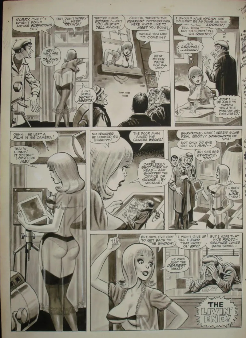 [Jim Mooney, Bill Ward] Pussycat - The Pin-Up Calendar Caper