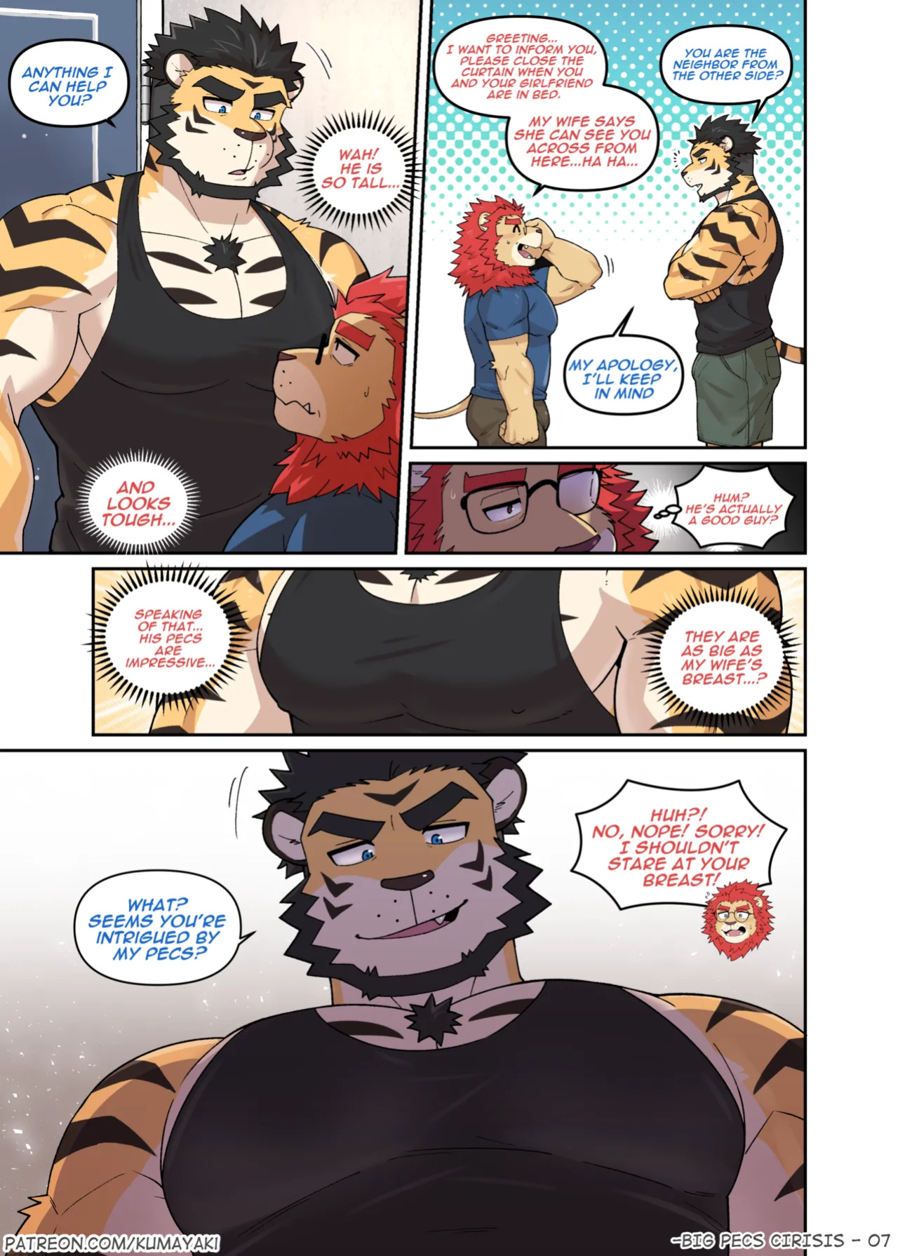 [Kumayaki (Luwei)] BIG PECS CIRISIS (Uncensored)