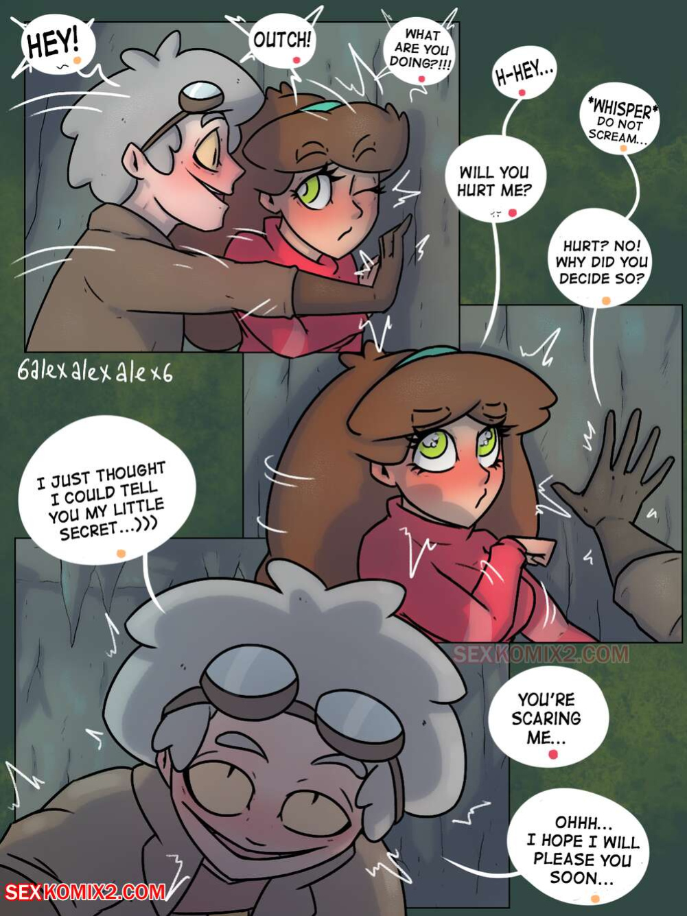 [SexKomix, 6alexalexalex6] Love Triangle (Gravity Falls)