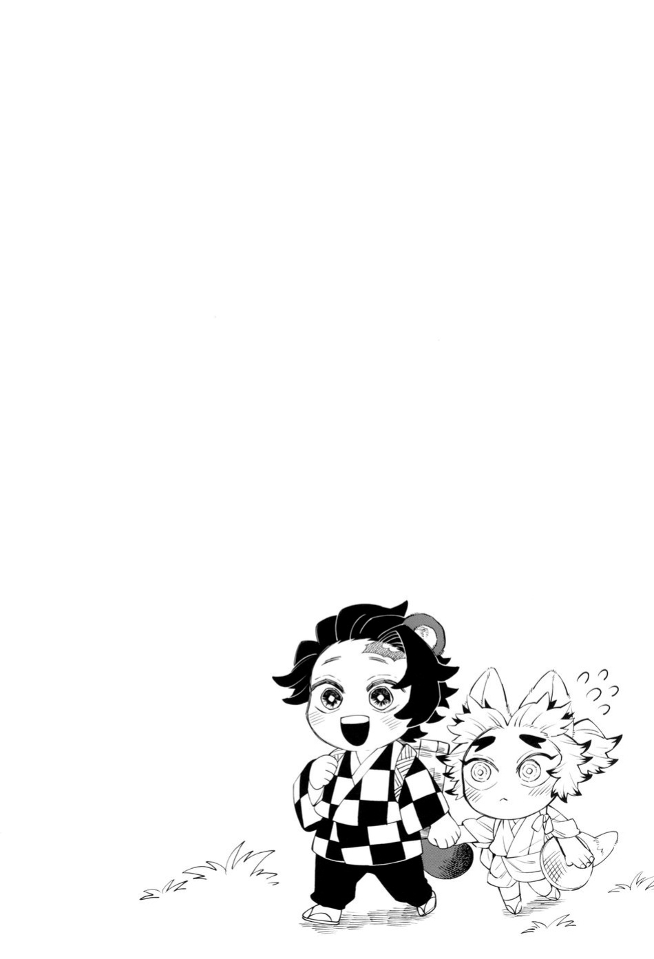 [Mekao (Den Meka)] Tanjirou-san Kodomo Atsukai Shinaide Kudasai | Tanjirou-san, Please Don't Treat Me Like a Child (Kimetsu no Yaiba) {Chin²}