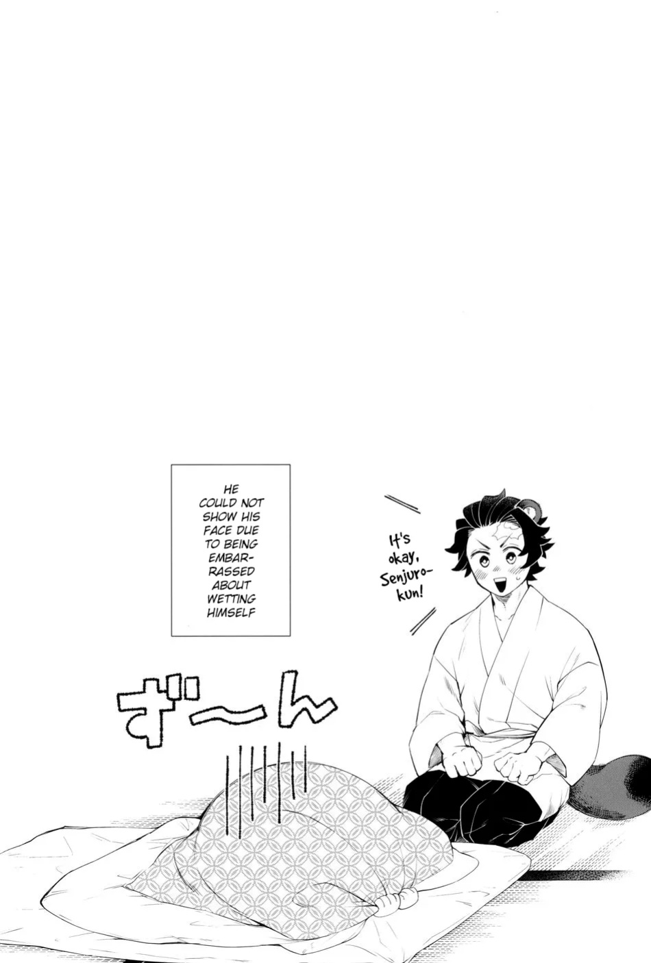 [Mekao (Den Meka)] Tanjirou-san Kodomo Atsukai Shinaide Kudasai | Tanjirou-san, Please Don't Treat Me Like a Child (Kimetsu no Yaiba) {Chin²}