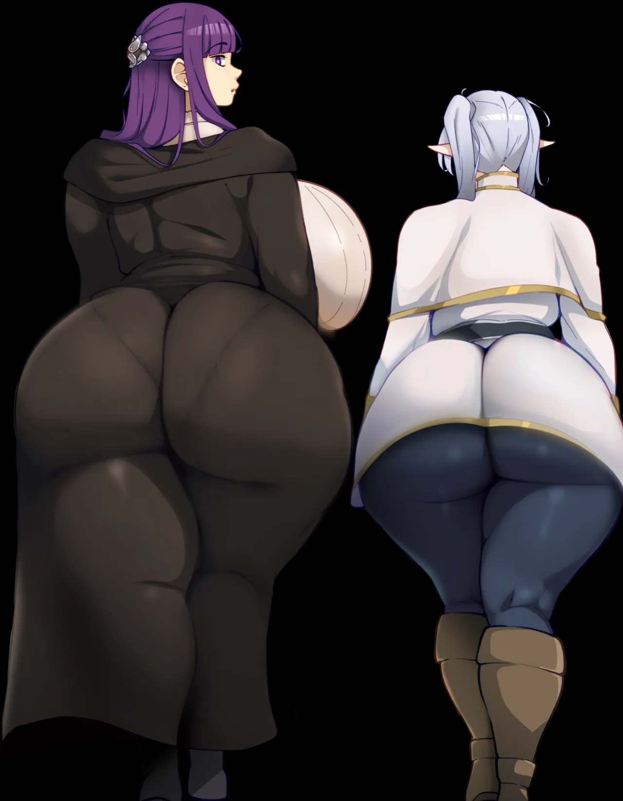 [BitterCream] Fern & Frieren Research for The Town Molester [Uncensored] (Sousou no Frieren/Frieren: Beyond Journey's End)