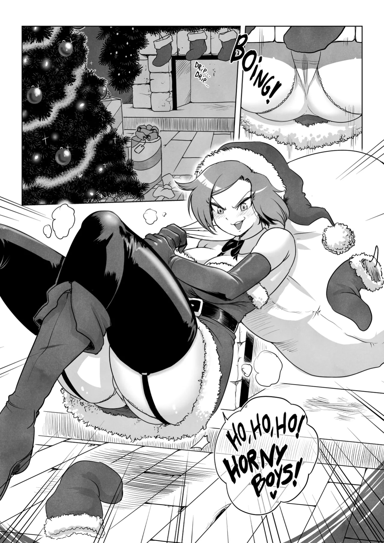 [Issa Castagno] Comic: Christmas Milk From Santa