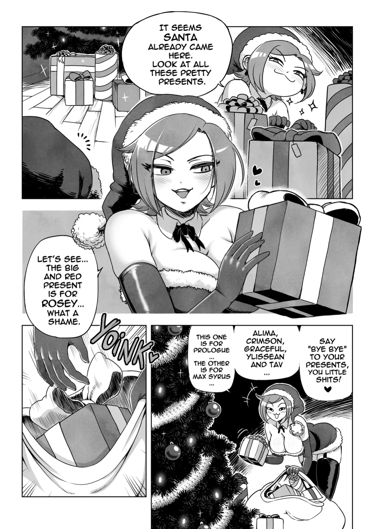 [Issa Castagno] Comic: Christmas Milk From Santa