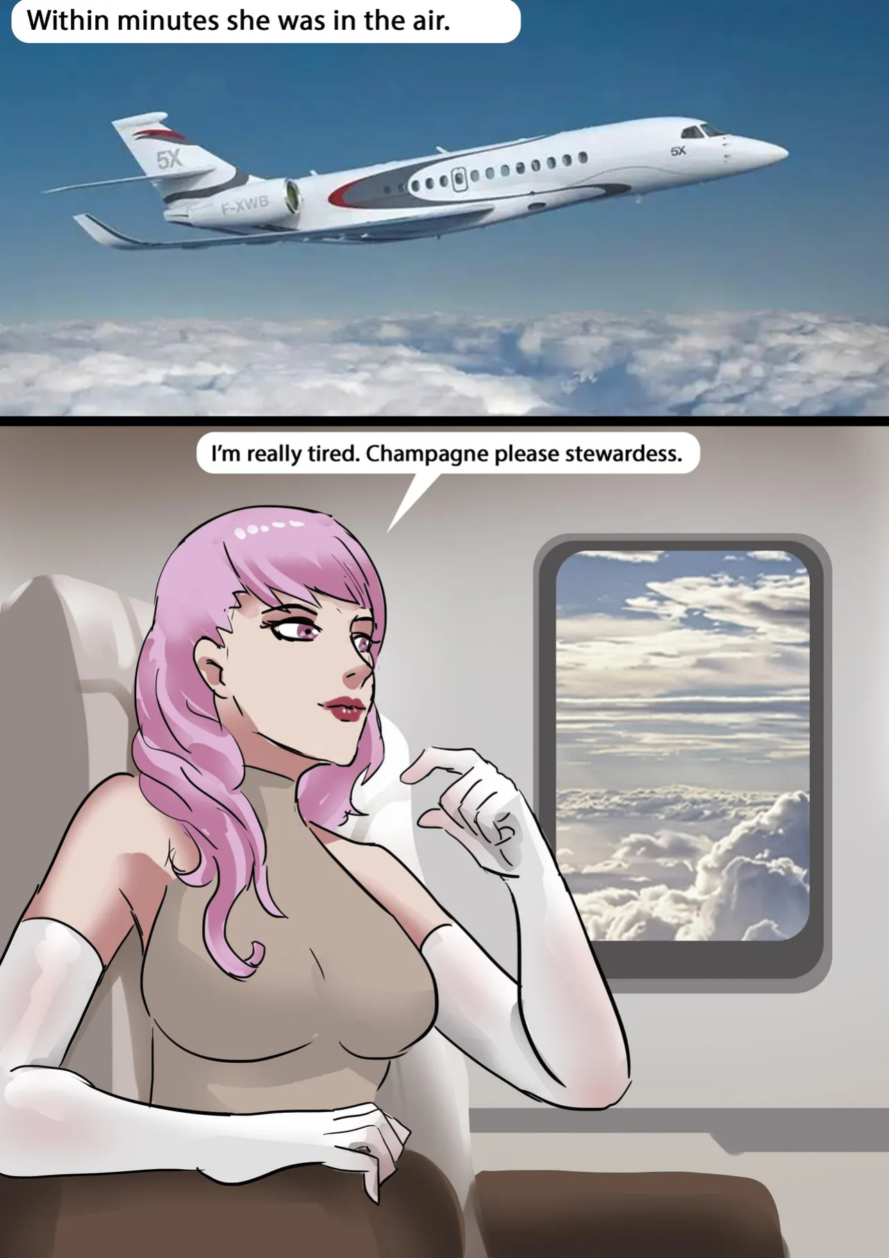 [King] Stewardess 1-2