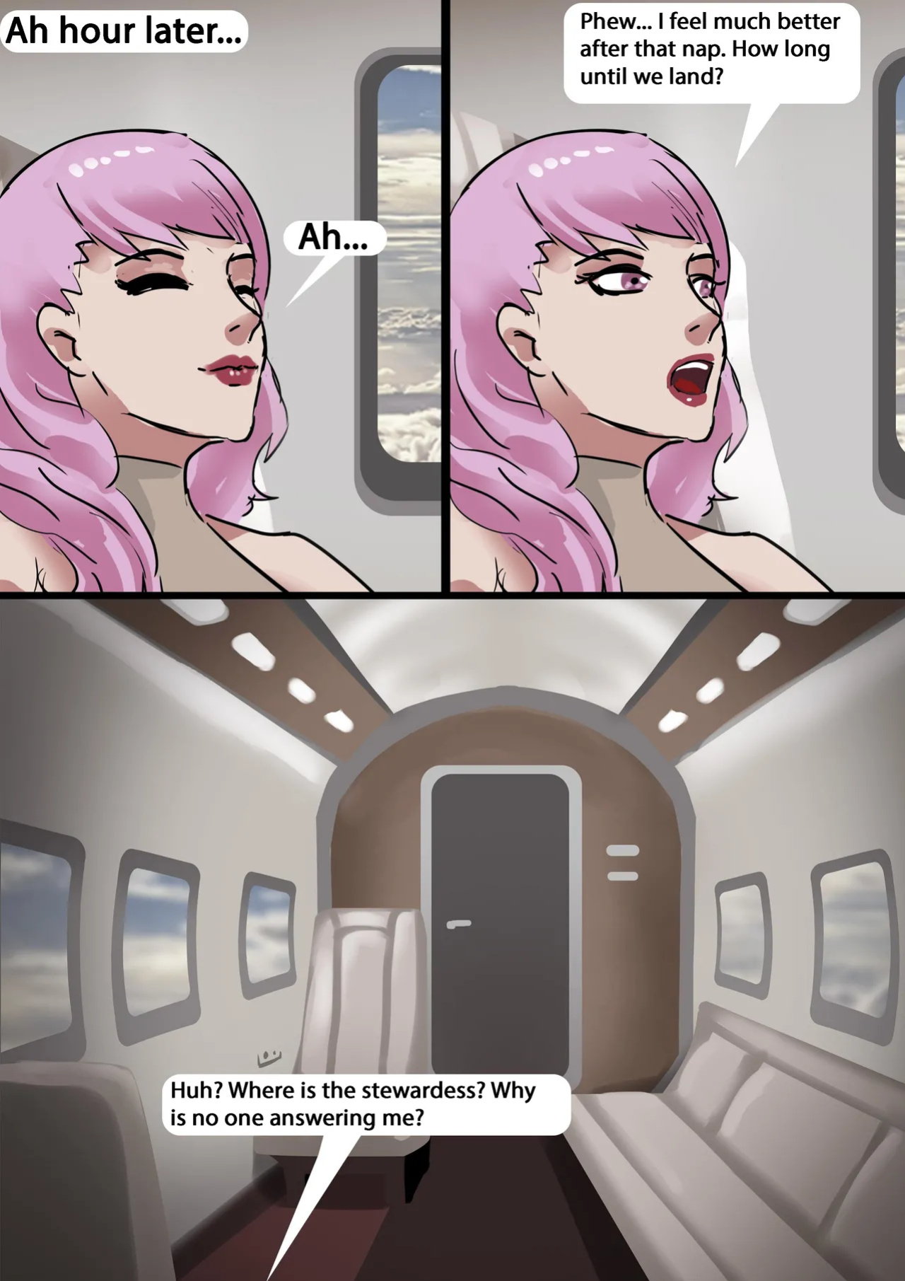 [King] Stewardess 1-2