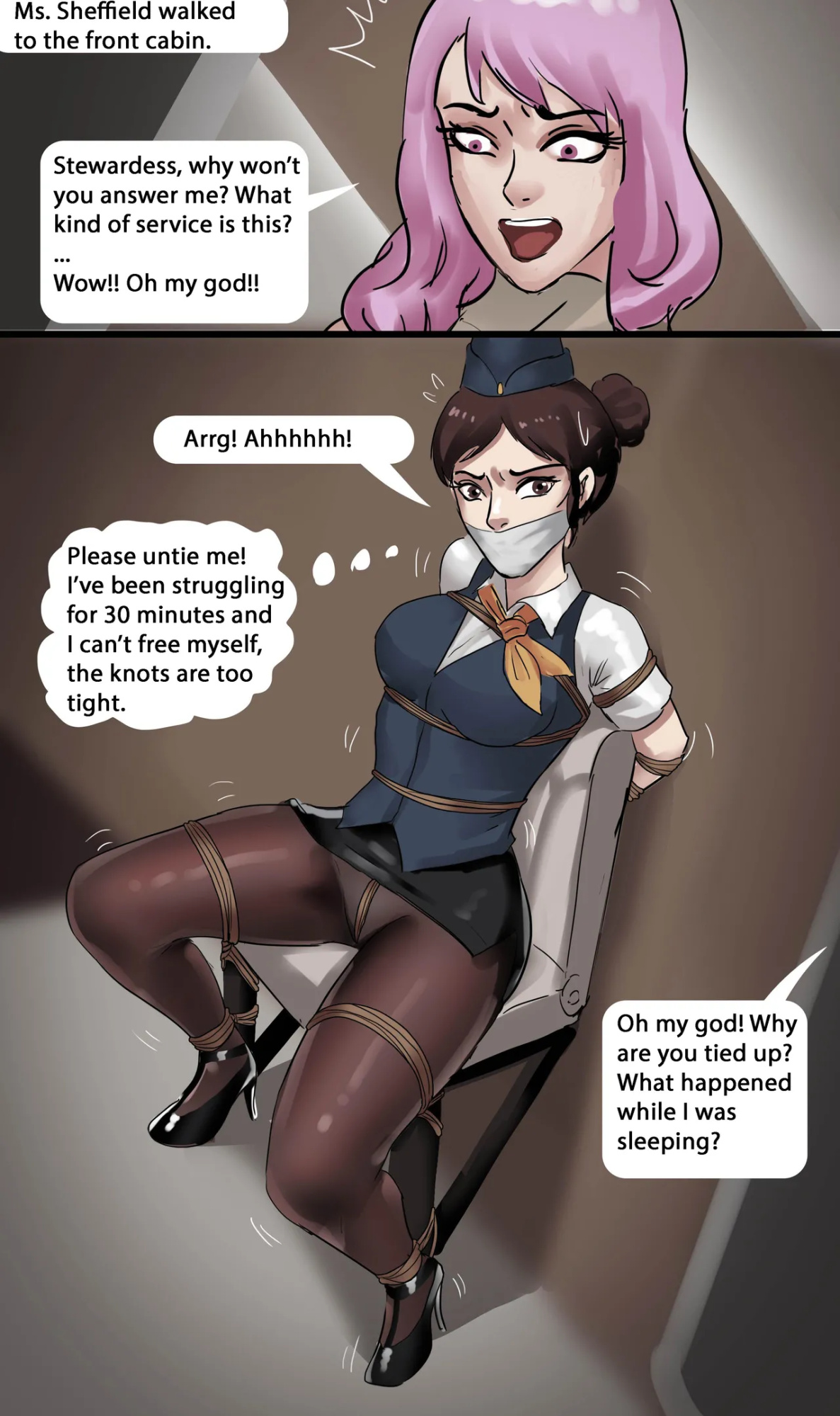 [King] Stewardess 1-2