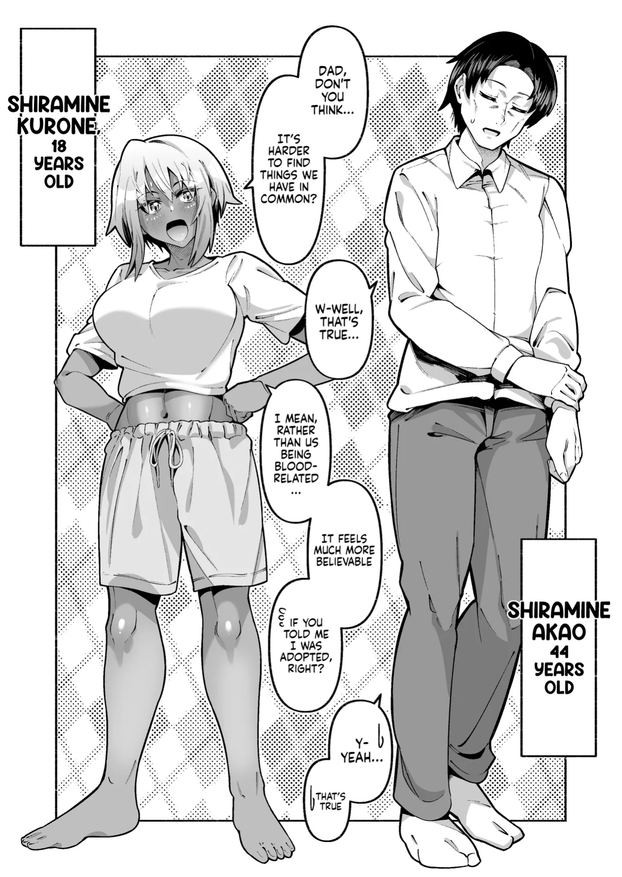 [Zonebell Market (Zonebell Tsukiji)] Ore to Musume wa Chi ga Tsunagatteinai (Jou) | My Daughter and I Are Not Blood-Related (Part 1) [NudeSalad]
