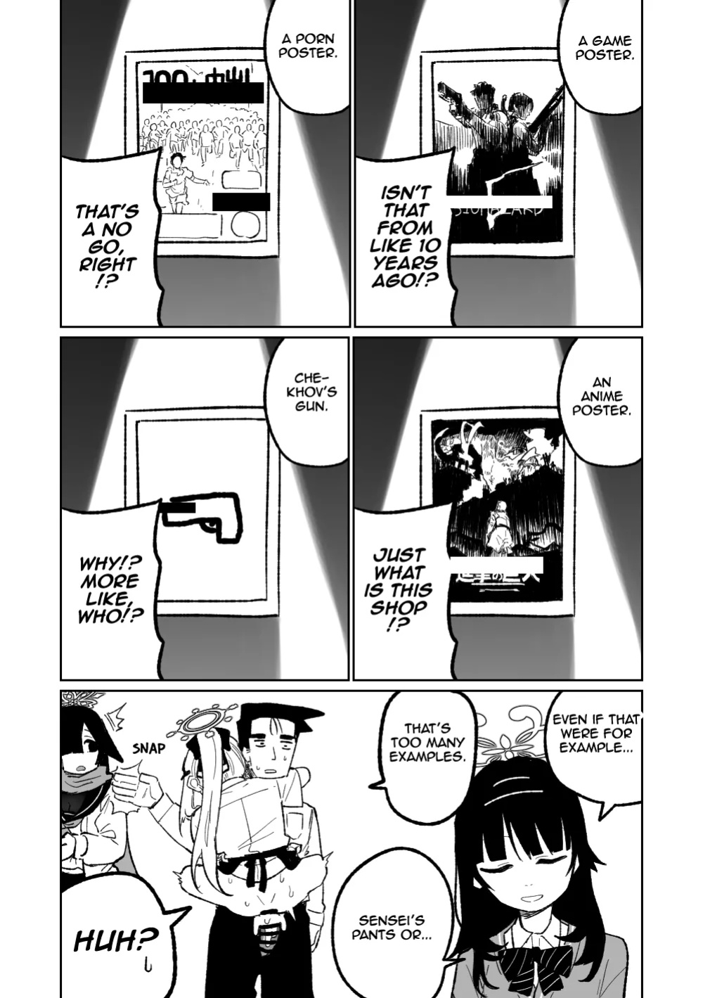 [Asahina Yoshitosi] When It Comes To A [Curtain] (Blue Archive)