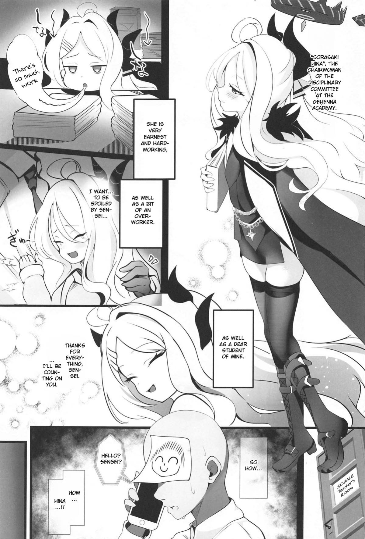 (C105) [koharubiyori (Akiba Monaka)] Sensei... Kyou wa Sunao ni Natte mo Ii? - Teacher, can I be honest with you today? (Blue Archive)