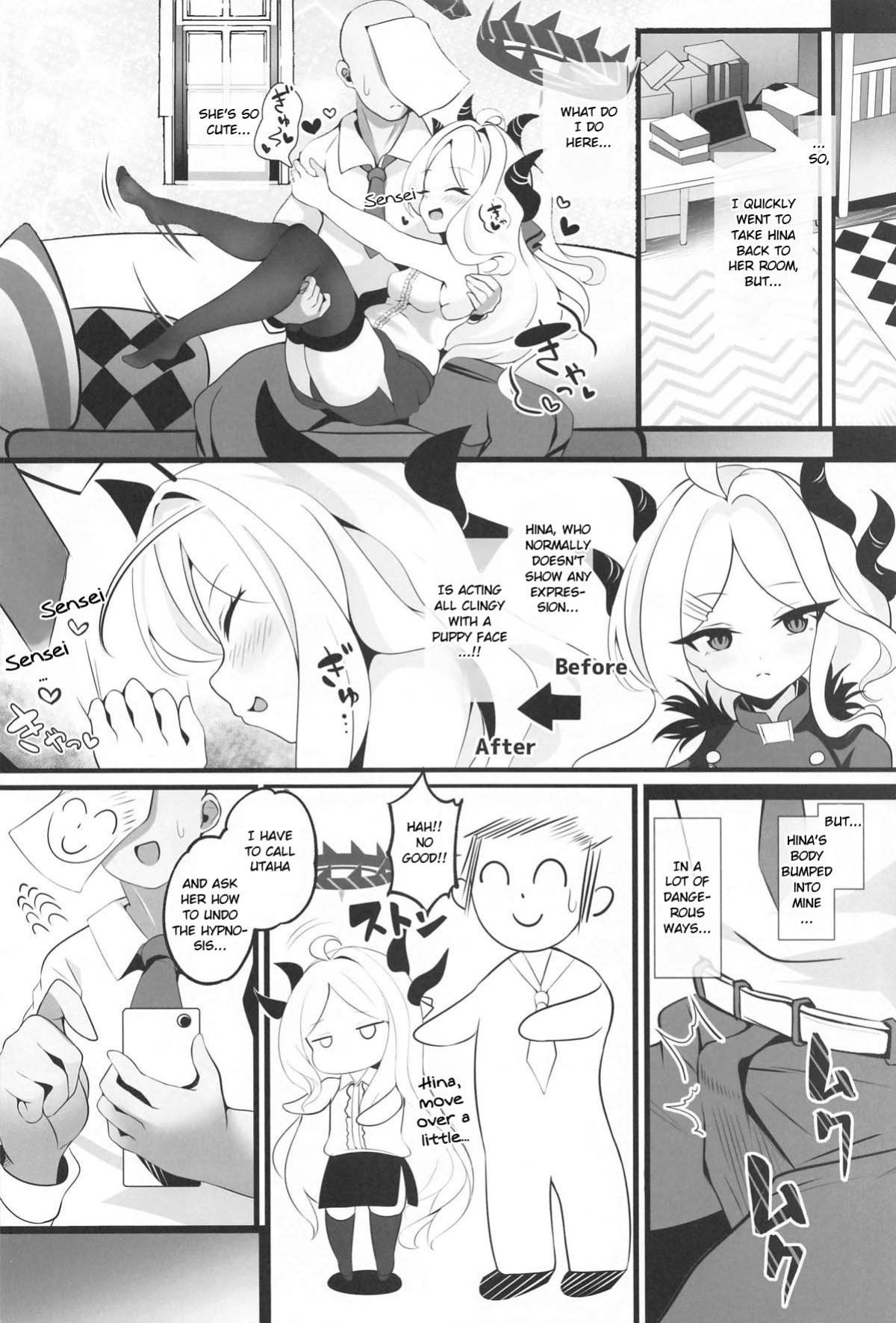 (C105) [koharubiyori (Akiba Monaka)] Sensei... Kyou wa Sunao ni Natte mo Ii? - Teacher, can I be honest with you today? (Blue Archive)