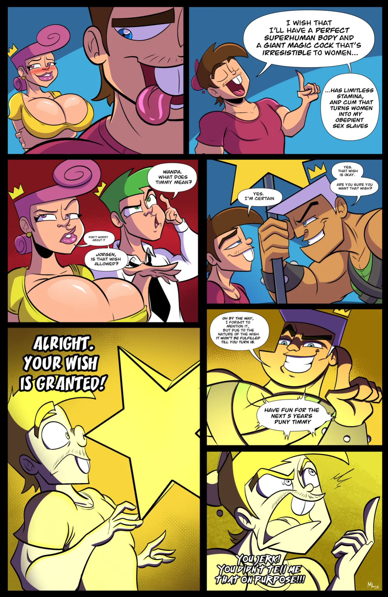 [Ameizing Lewds] Timmy's Final Wish (The Fairly Oddparents)
