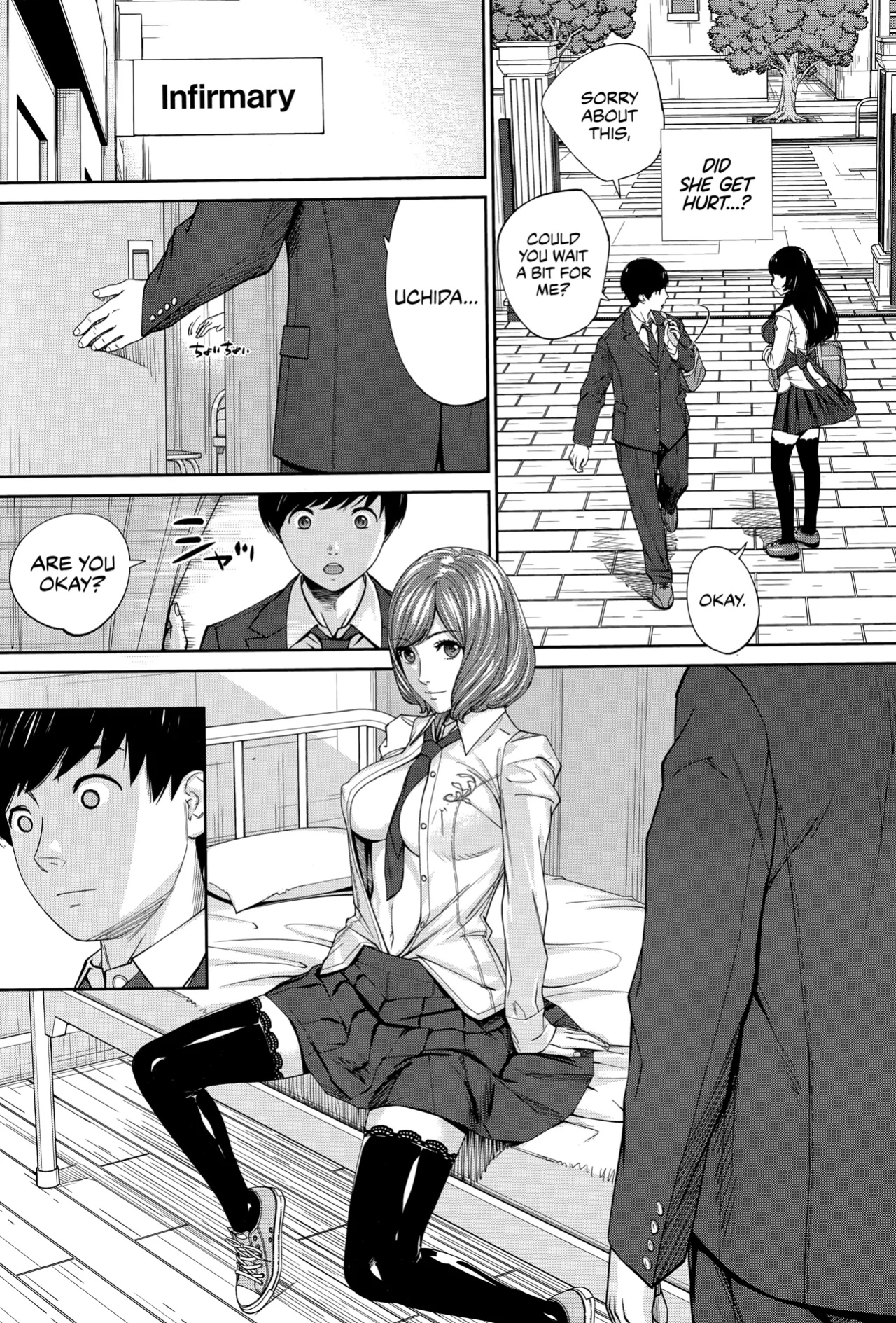 [Seto Yuuki] Yuuzai desu. #1 | You're guilty. Ch. 1 (COMIC Mugen Tensei 2022-10) [WataTL] [Fan Decensored]