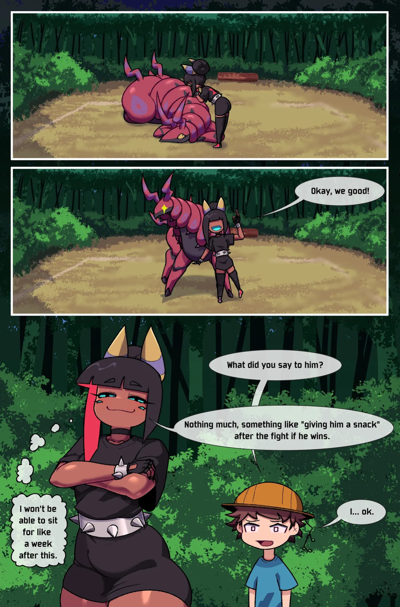 [Cuchuflin] Bug bite (Chapters 1 - 4 + extras)