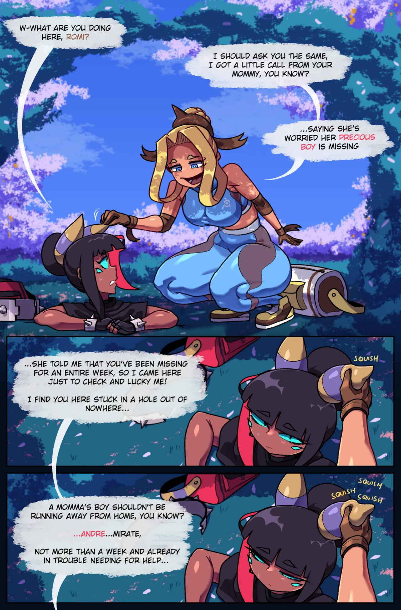 [Cuchuflin] Bug bite (Chapters 1 - 4 + extras)