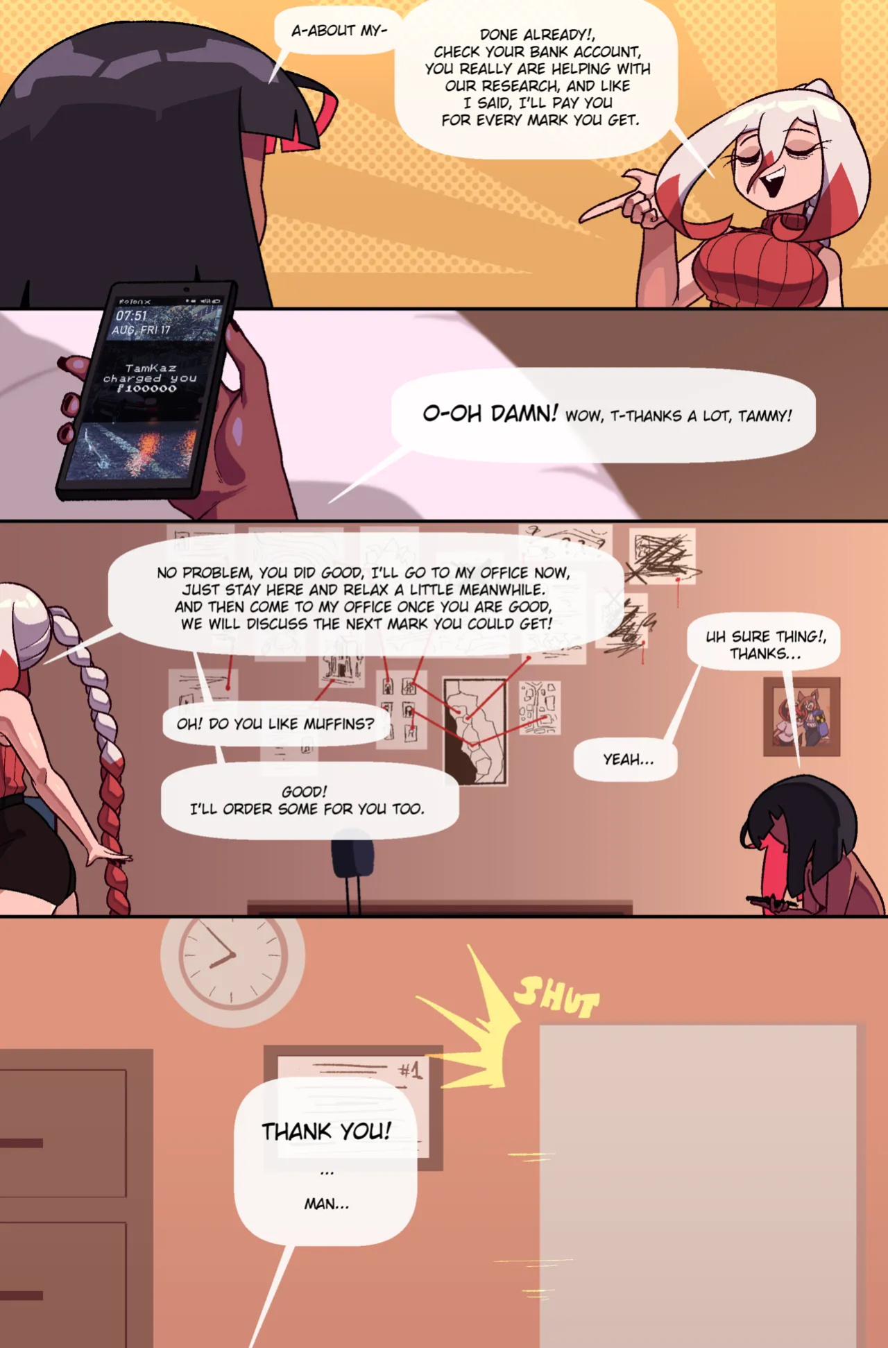 [Cuchuflin] Bug bite (Chapters 1 - 4 + extras)