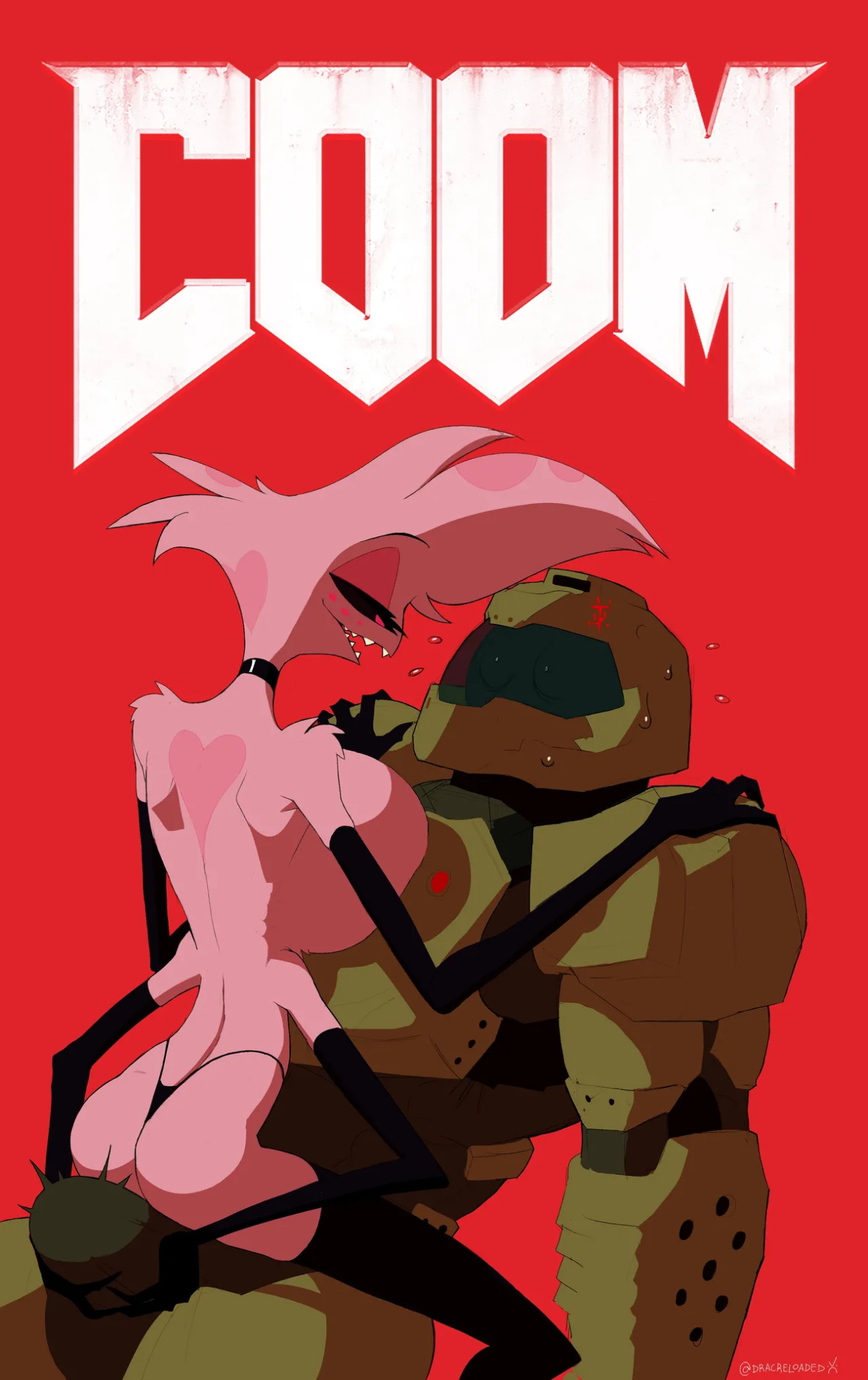 [Dracorex] Angel Dust x Doom Guy