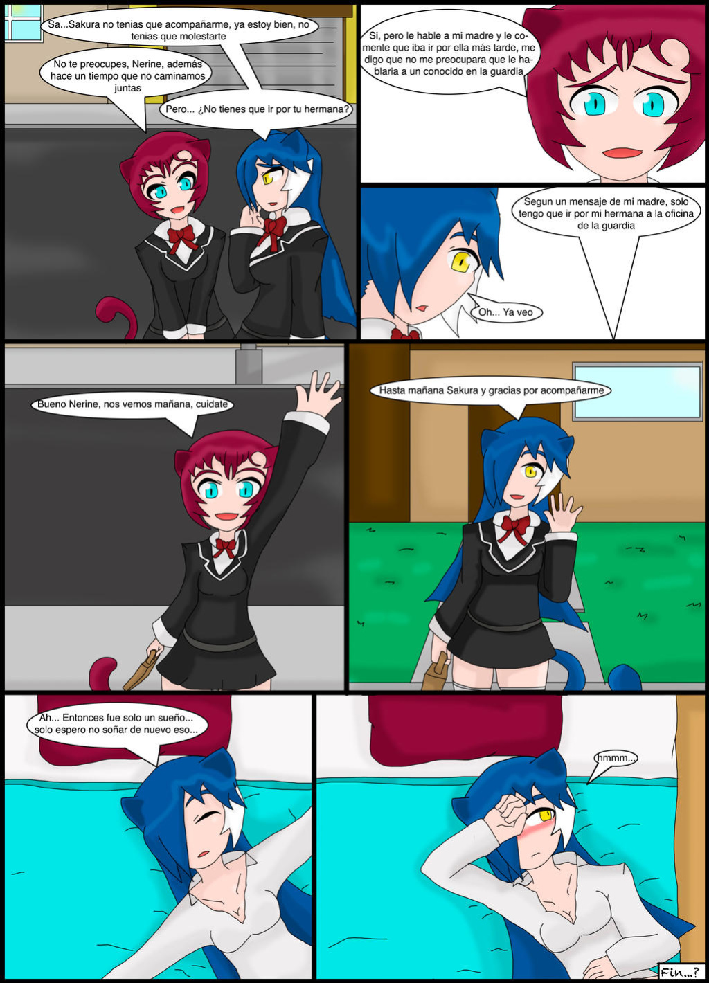 [tsukai91] Hermanas Neko / Cat Sisters