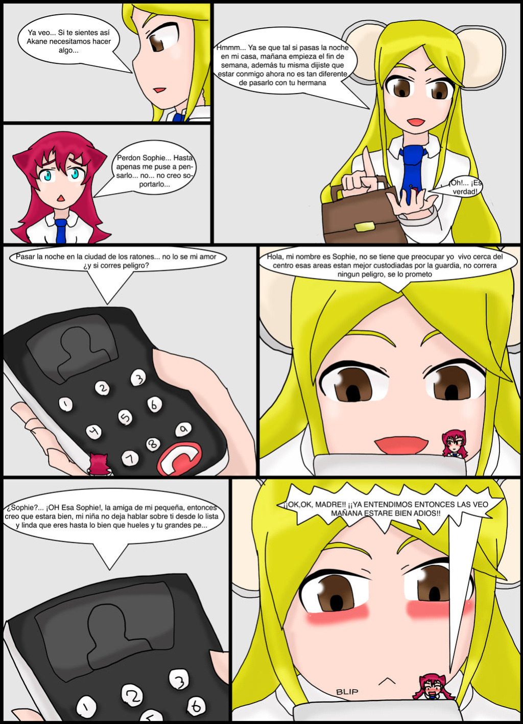 [tsukai91] Hermanas Neko / Cat Sisters