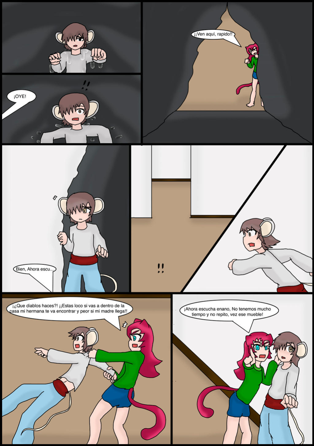[tsukai91] Hermanas Neko / Cat Sisters