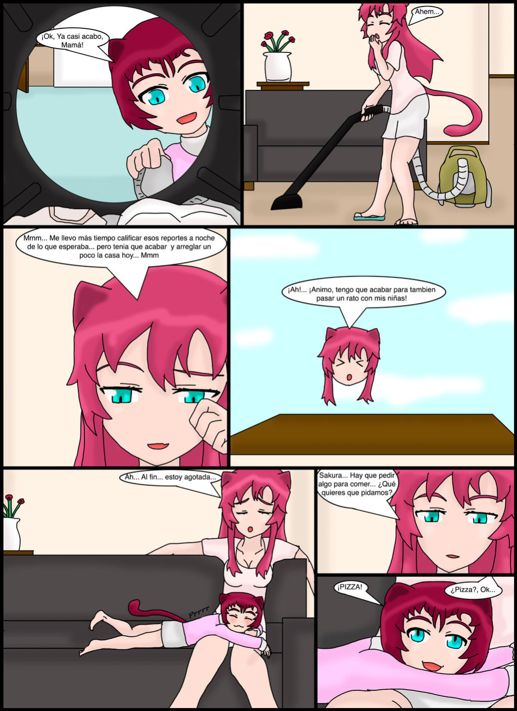 [tsukai91] Hermanas Neko / Cat Sisters