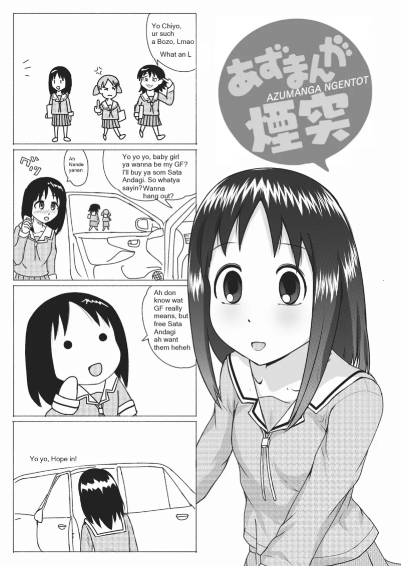 (C104) Azumanga Ngentot P Diddy Special (Azumanga Daioh)