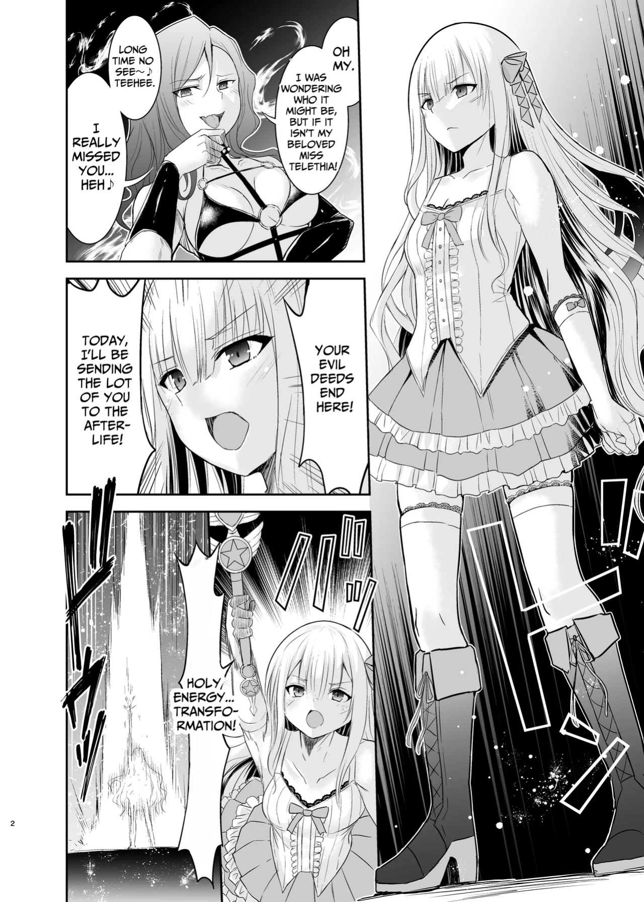 [Elimiko] Magical Girl Lily Telethia's Ordeal ~Caught, Disciplined & Brainwashed by the Villainess~ [BM TL]