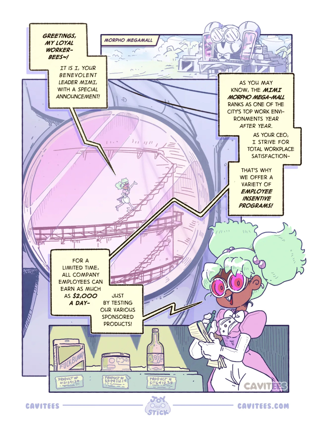 Joy-Stick 6: Product Placement