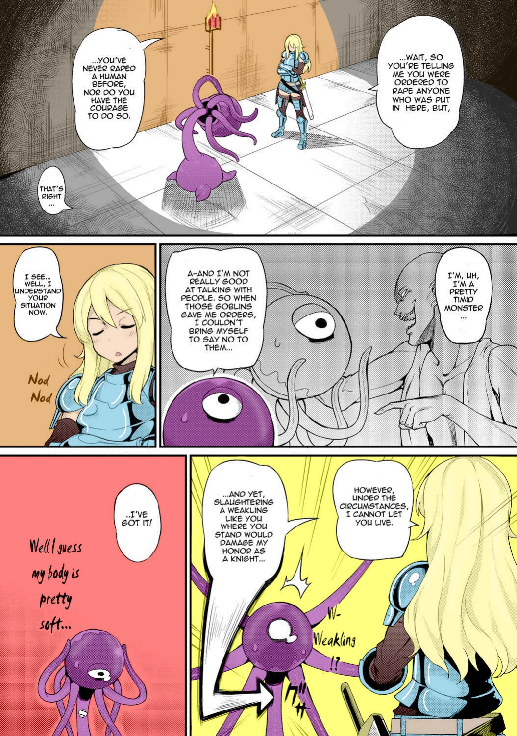 Tentacles Training Full Color
