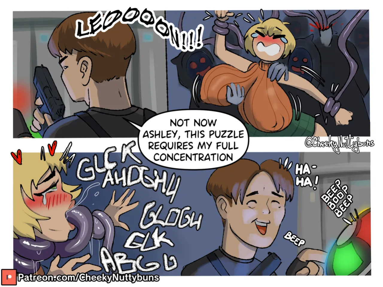 [CheekyNuttybuns] Cheeky Strips! - Ashley (Resident Evil)