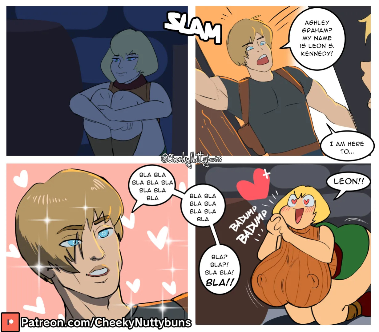 [CheekyNuttybuns] Cheeky Strips! - Ashley (Resident Evil)
