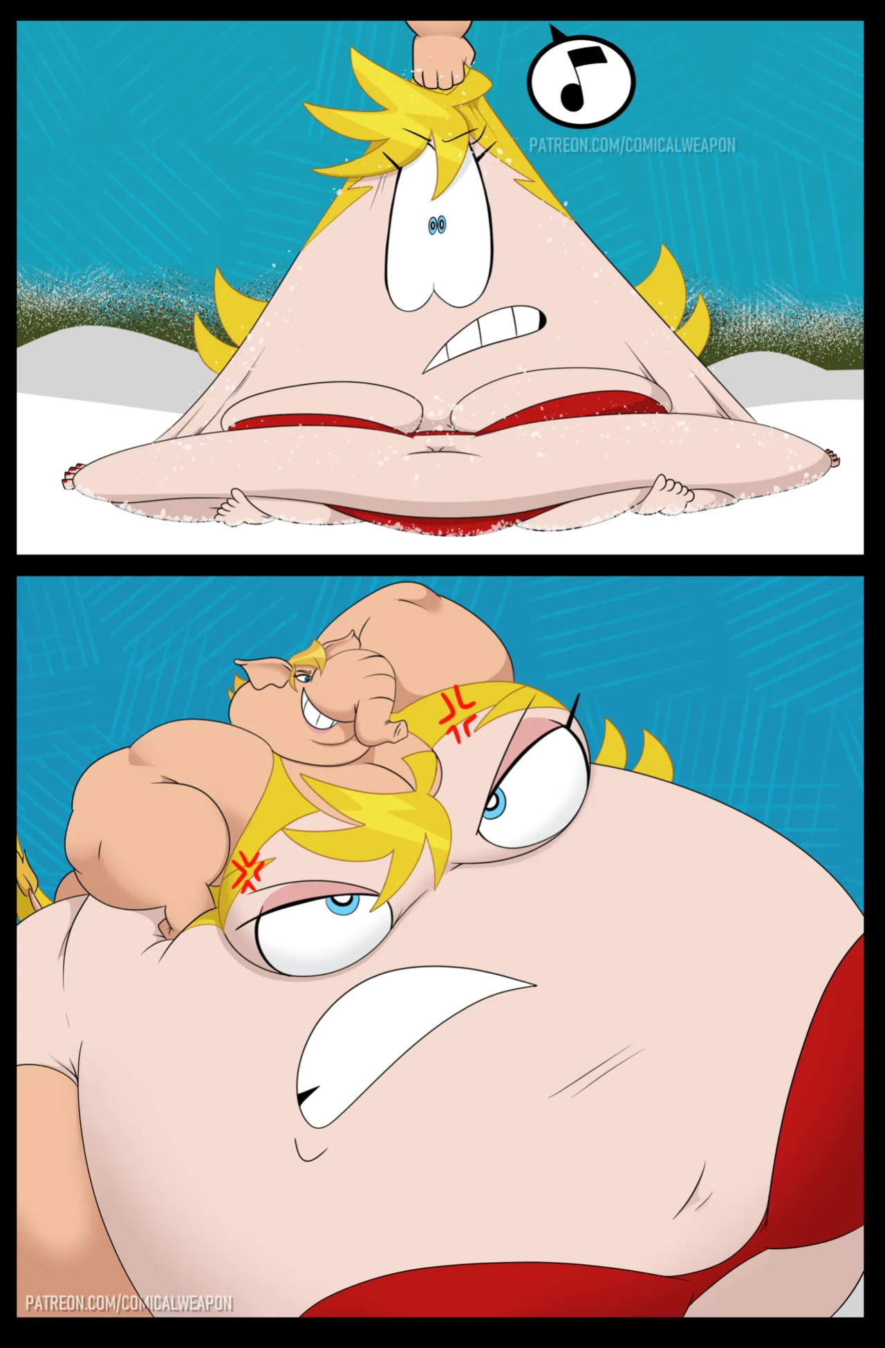 [ComicalWeapon] Jolly Kingdom - Blonde Edition (Peach, Panty & Clover)