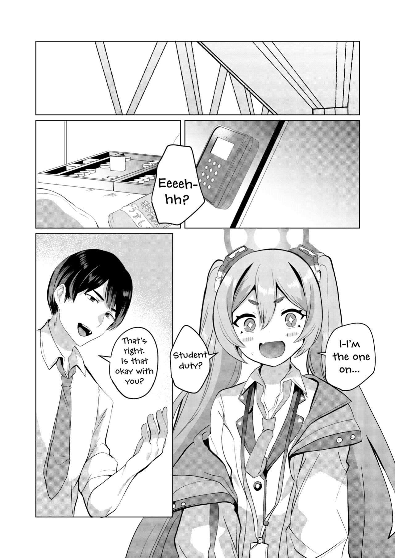 [Ikkyuu Nyuukon (Yashiro Osa) Hansei Heya de Kyou mo Hitori (Blue Archive)