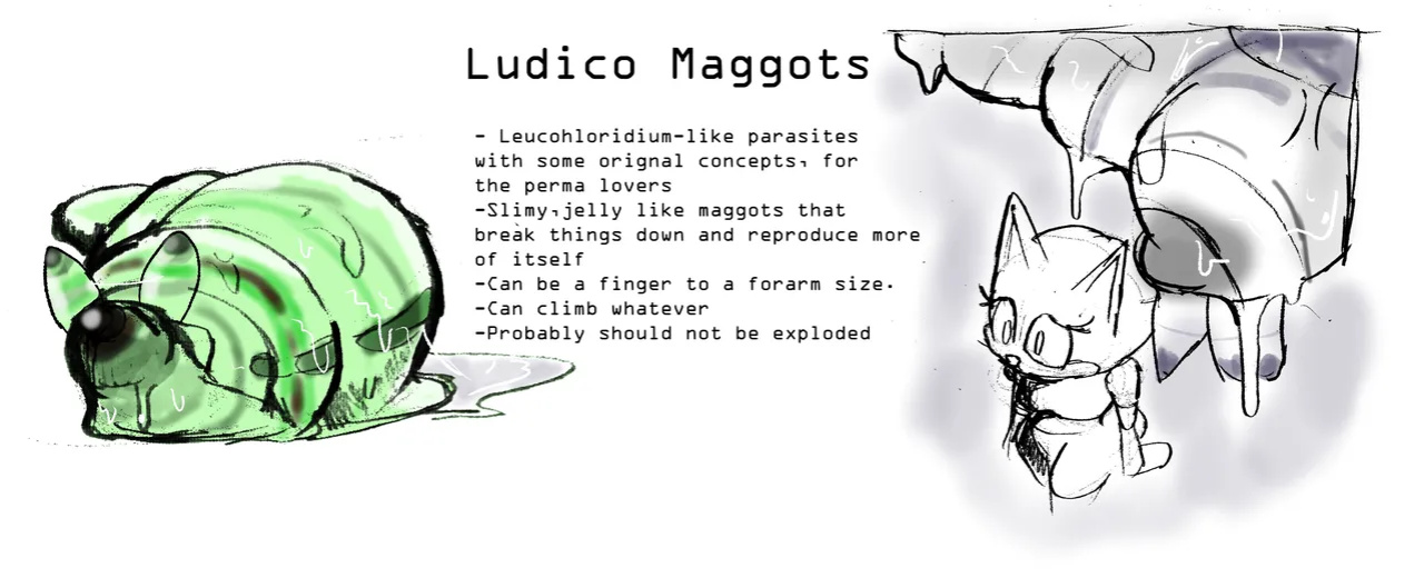 [DanHabikitiki] Generic Leucohloridium Parasite