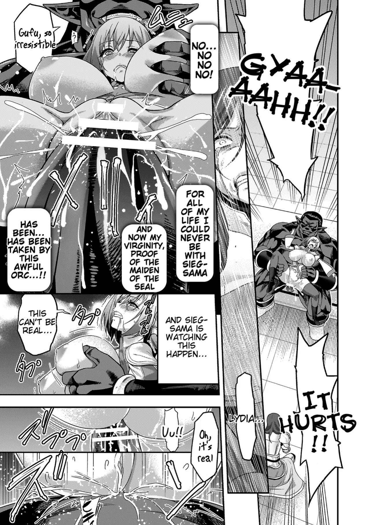 [Yamada Gogogo] ERONA 2 Orc no Inmon ni Modaeshi Miko no Nare no Hate Chapter 1 [Tigoris Translates]