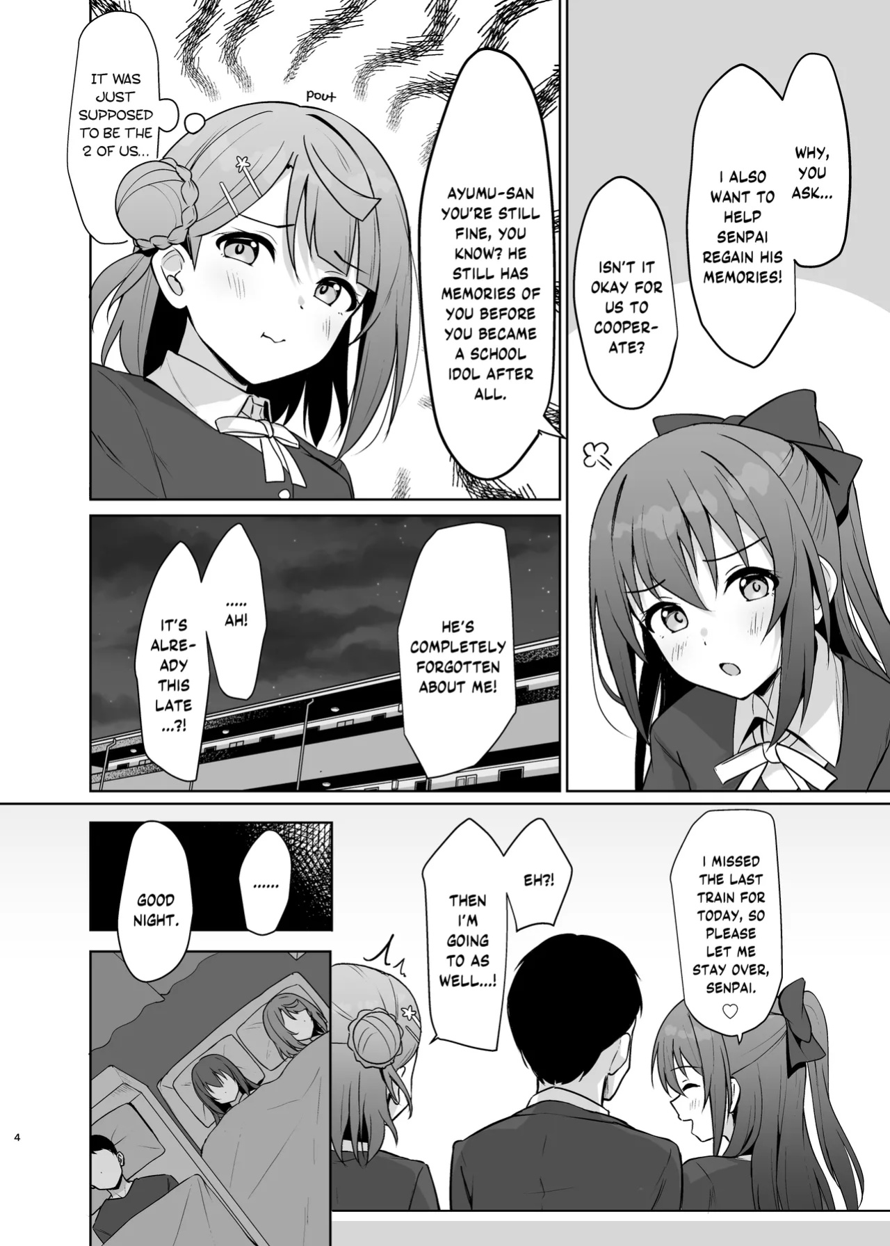 [Toyasuaina (Toyasu Aina)] Watashi no Osananajimi Senpai ga Kioku Soushitsu ni! Kieta Tokimeki o Torimodose!! (Love Live! Nijigasaki High School Idol Club) [YuushaNi]